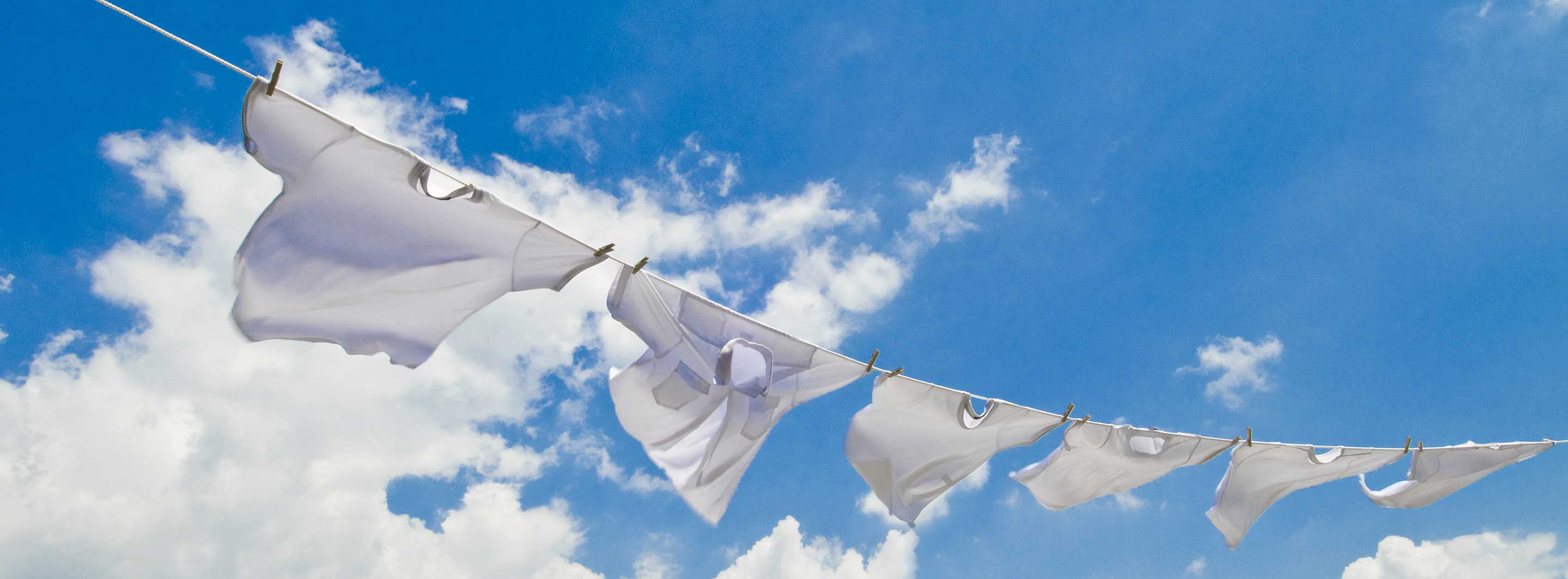 clothes on a line